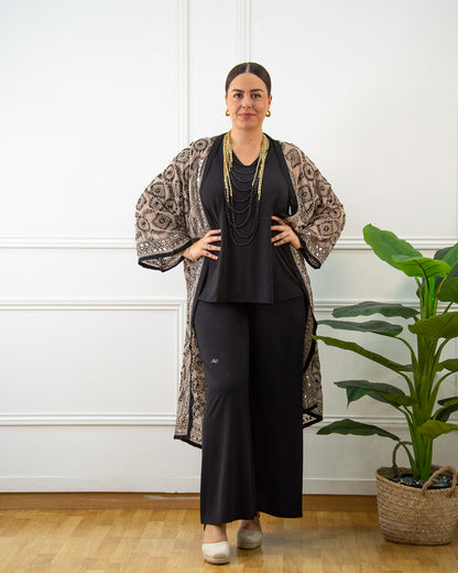 KIMONO JOYA TAUPE