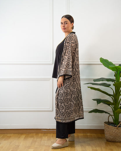 KIMONO JOYA TAUPE