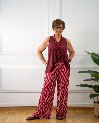 PANTALÓN POPPY ROJO