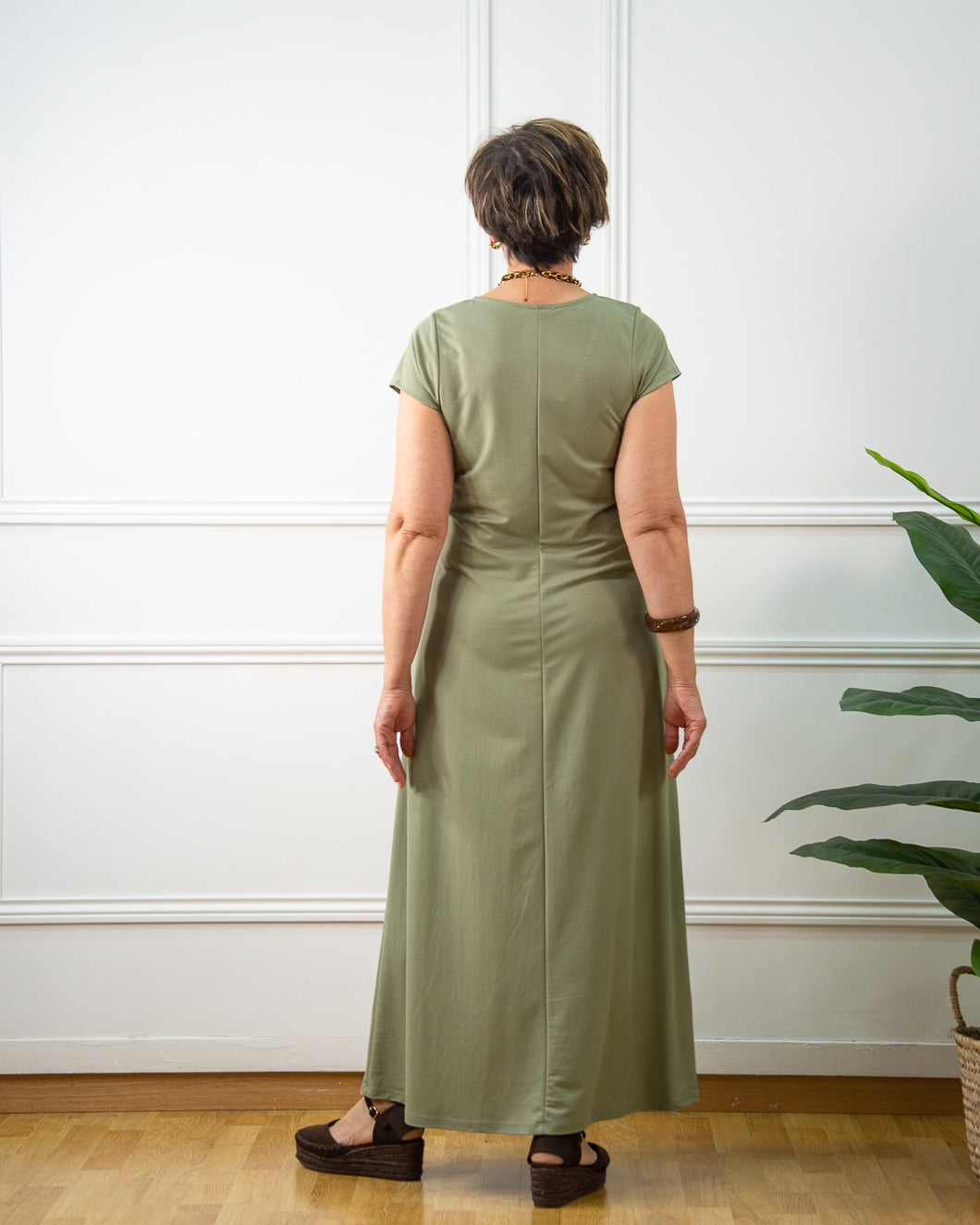 VESTIDO VENEZIA KAKI