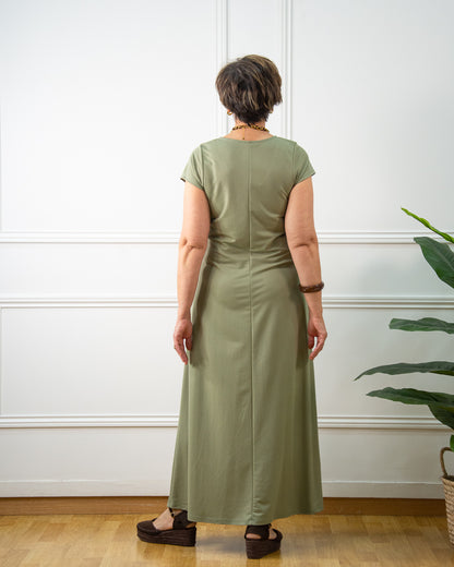 VESTIDO VENEZIA KAKI