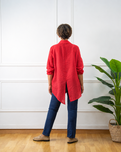 BLUSA SIENA ROJO