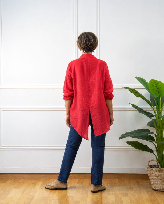 BLUSA SIENA ROJO