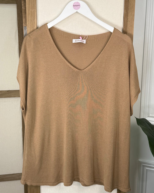 JERSEY KATIA CAMEL