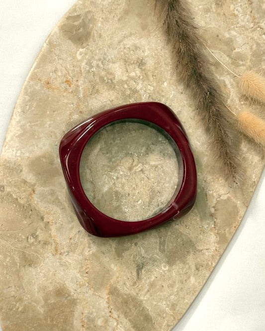 BRAZALETE ROMA GRANATE