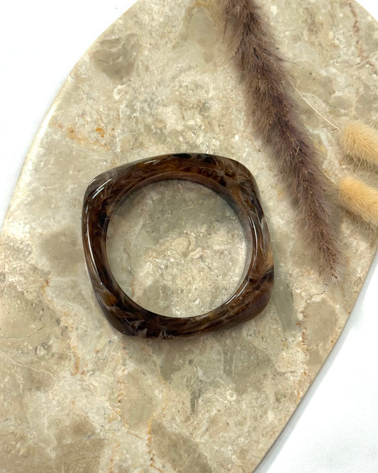 BRAZALETE ROMA MARRÓN